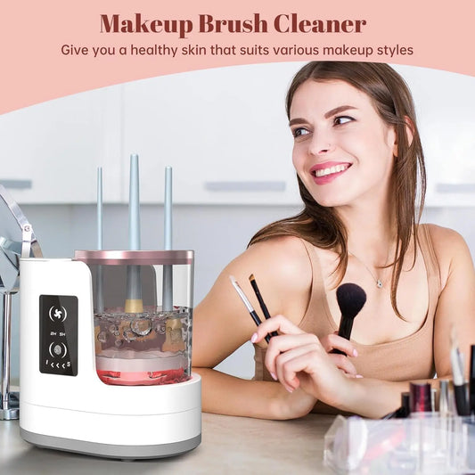 GlowUp Electric Makeup Brush Cleaner — Clean in Seconds