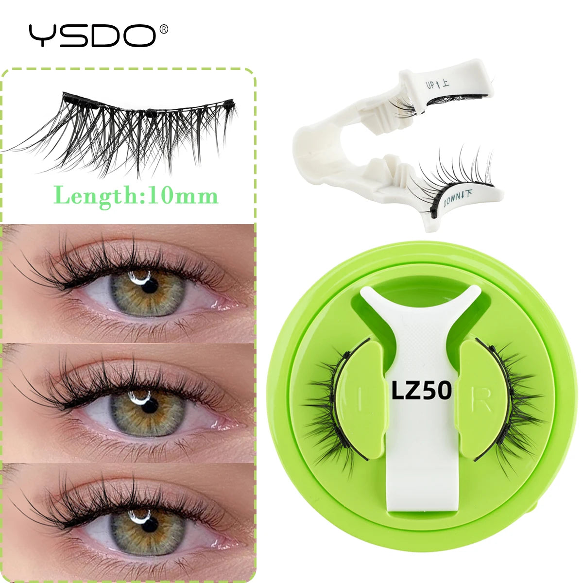 3D Magnetic Lashes No Glue | GlowUpBeautyTools